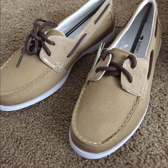 NWT Lacoste casual boat shoes size 8 Men’s - Picture 5 of 8